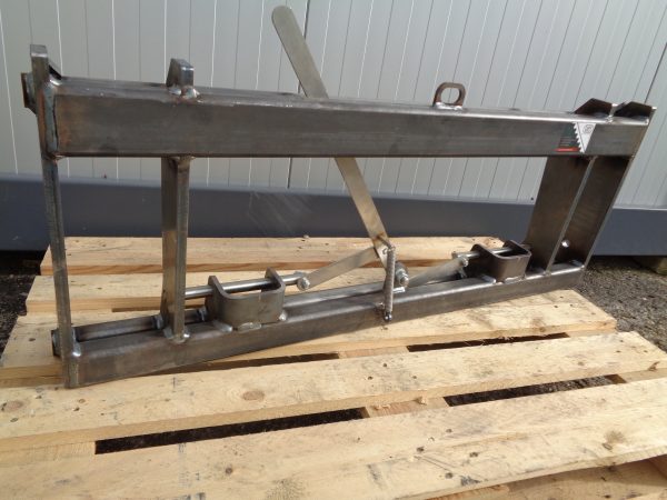 Adapter-Rohling 2500kg- Euroadapter mittige Verriegelung